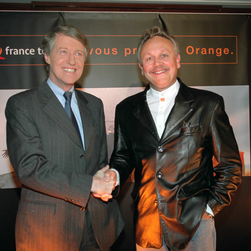 Hans Snook and Michel Bon